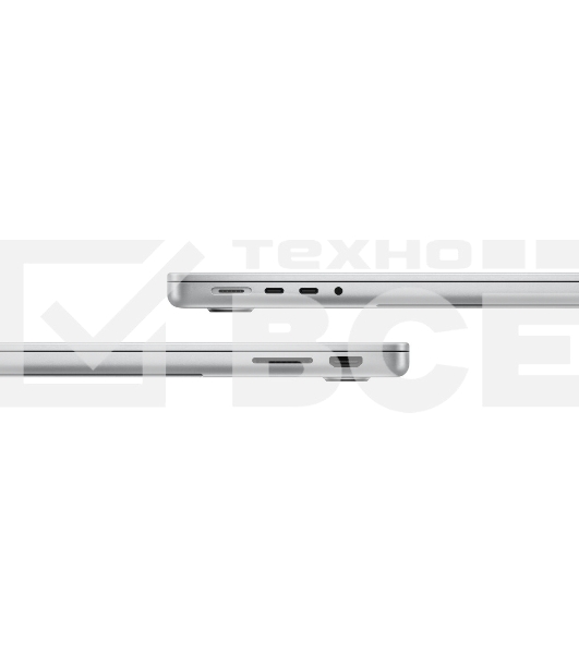 Ноутбук APPLE MacBook Pro 14 Silver (M3/8Gb/1Tb SSD/MacOS) ((MR7K3ZP/A)) нужен переходник на EU