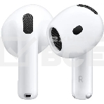Гарнитура вкладыши Apple AirPods 4 A3050/A3053/A3058 белый беспроводные bluetooth в ушной раковине, фото2