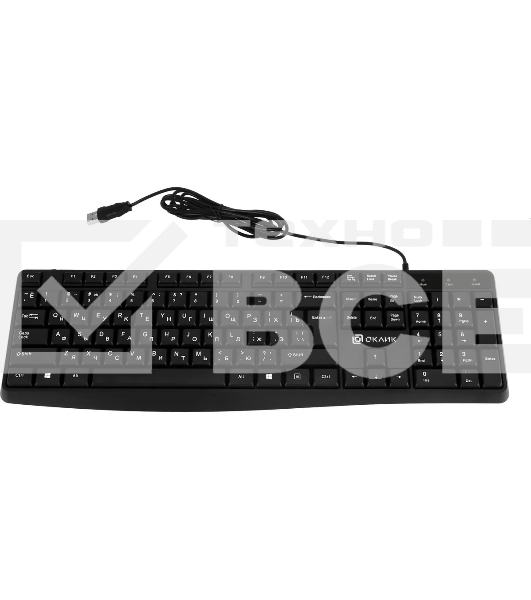 Клавиатура Oklick 145M проводная, USB, черный