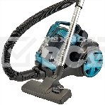 Пылесос DELTA DL-0852 черный/бирюзовый, 350/2200 Вт, уборка сухая, пылесборник контейнер, 4 л, фото 1