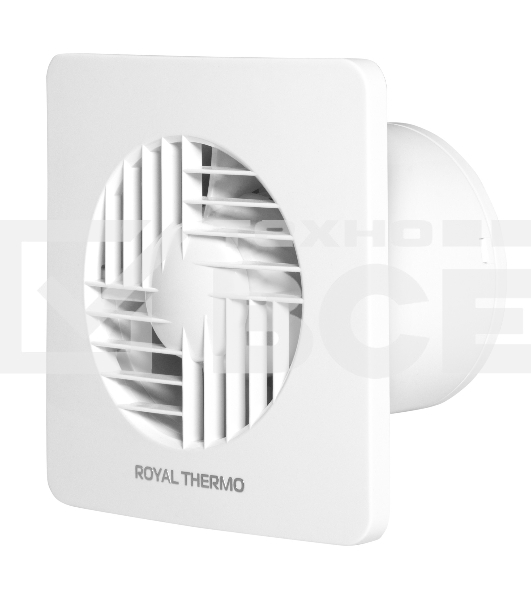 Вытяжной вентилятор Royal Thermo RAFT 100 HT белый НС-1608393