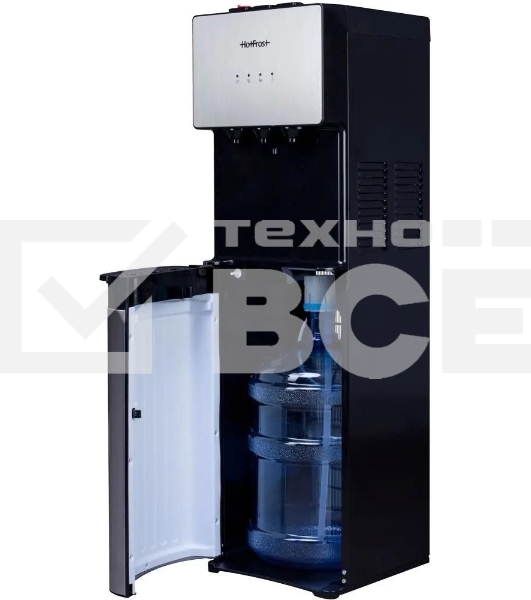 Кулер Hotfrost V400AS напольный компрессорный серебристый/черный