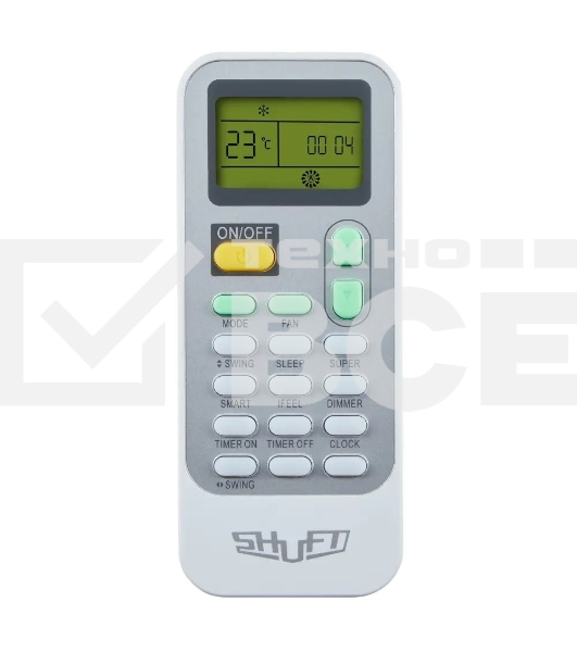 Блок внутренний сплит-системы Shuft Soturai SFTH/in-07HN8 7000 BTU, 22 м2, 25 дБ, охлаждение, обогрев, осушение, белый