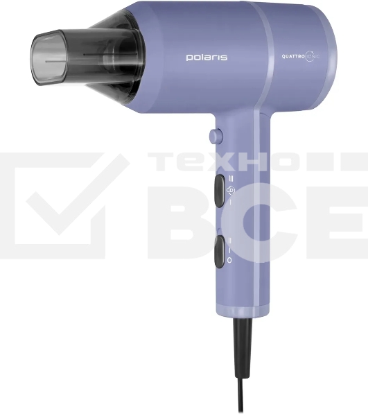 Фен для волос Polaris PHD-2044TI лавандовый