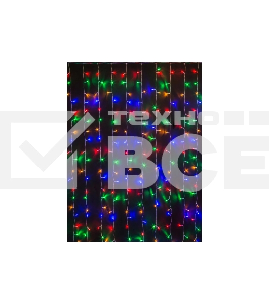 Гирлянда Navigator NGF-D022-01 (занавес RGbY 192 1.5х1.5м IP20 TR)