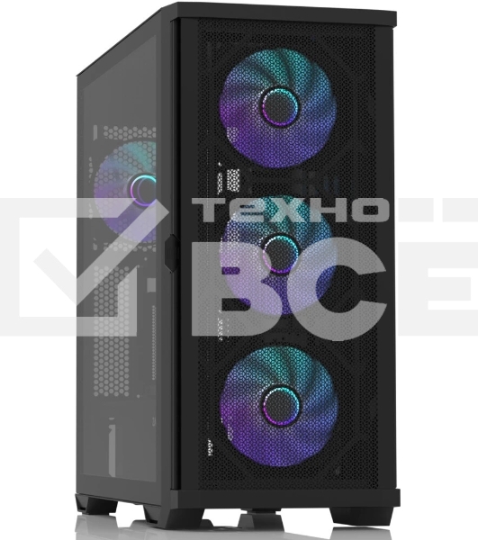 Компьютерный корпус ZALMAN Z10 DUO, ATX, BLACK, WINDOW, 2x3.5
