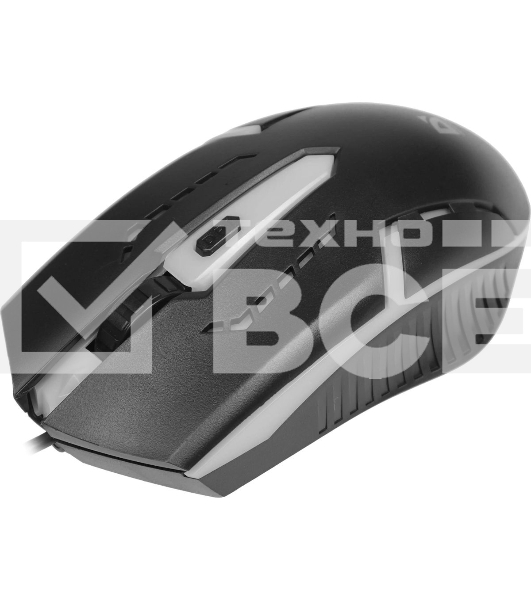 Мышь проводная Defender Hit MB-601 черный, 1200 dpi, USB, кнопки - 4