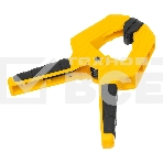 Струбцина клещеобразная Denzel усиленная 50 х 35 мм, двухкомпонентные рукоятки, фото2