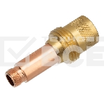 Держатель цанги Denzel с газовой линзой для электрода 2,4 мм, 2 шт, фото7