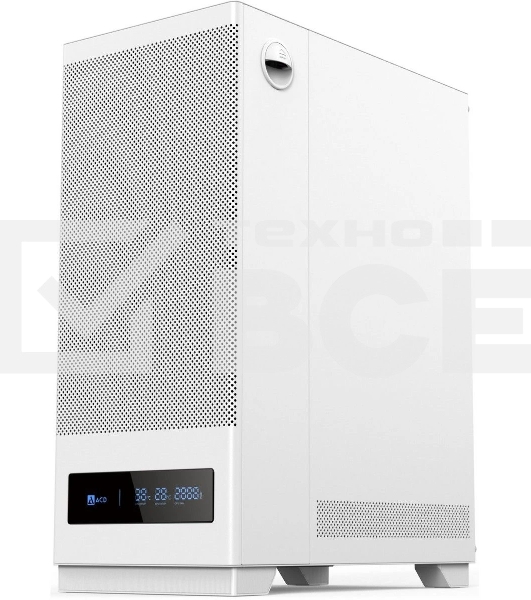 Компьютерный корпус ACD Citadel 108DW ATX, Type-C + 2 X USB ports + HD audio combo, Mesh, TG, белый