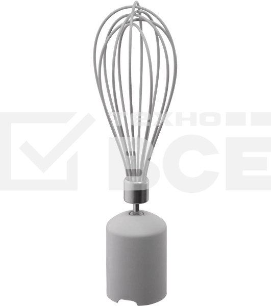 Погружной блендер KORTING KHB 0313 W, беспроводной, мощность 150 Вт, кнопочное управление, 3 насадки (блендер, измельчитель, миксер), 5 скоростей, объем чаши 500 мл, защита двигателя от перегрева/перегрузки, цвет белый