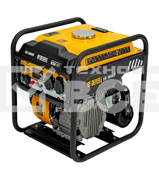 Генератор инверторный Denzel GK-3800iF, 3,8 кВт, 230 В, ручной старт