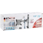 Кронштейн для мониторов Arm Media LCD-T11 черный 15'-32' макс.12кг настольный поворот и наклон верт.перемещ., фото4