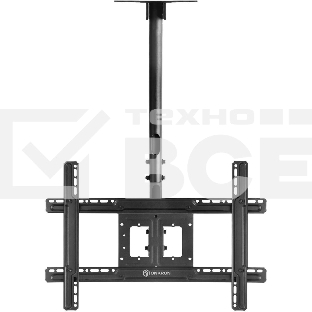 Потолочный кронштейн ONKRON N1L для телевизора 32'-80' потолочный телескопический, черный