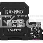 Флеш карта microSDXC 128Gb Kingston SDCS3/128Gb Canvas Select Plus + adapter, фото 1