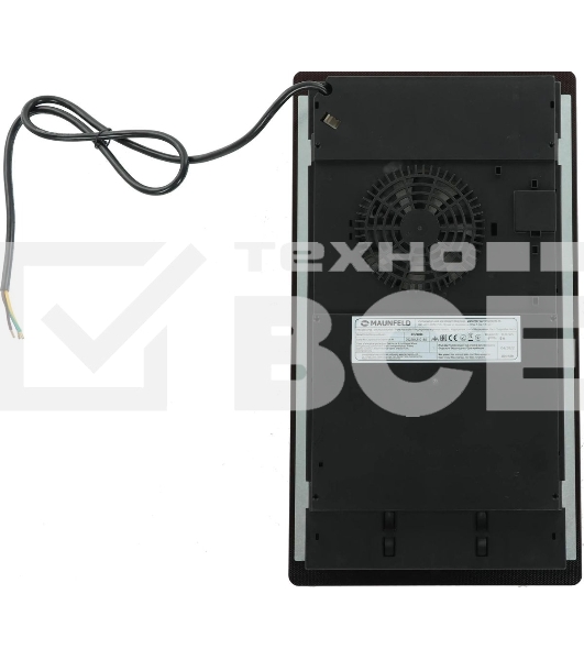 Индукционная варочная панель Maunfeld AVI292BK, конфорок: 2 шт., стеклокерамика, независимая, черный