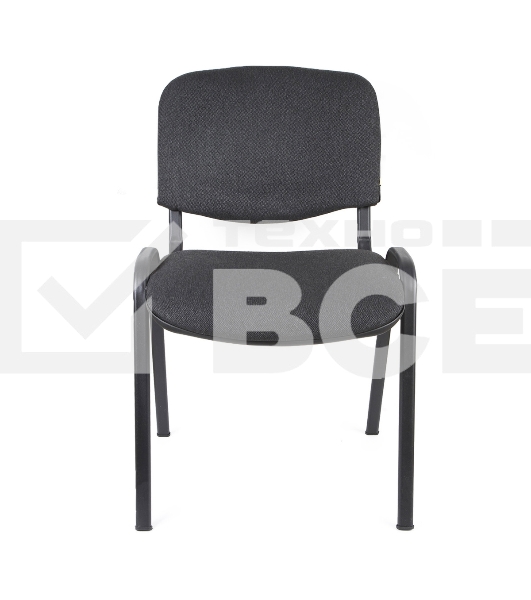 Стул OLSS ИЗО В-40 ткань темно-серый черная порошковая краска