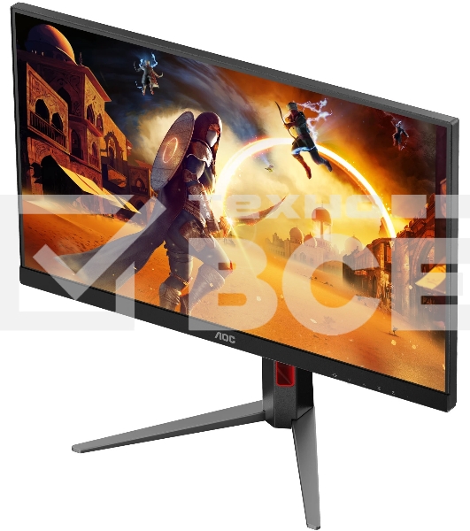 Монитор AOC 27' 27G4HA, 16:9, IPS, FHD, 1ms, 300cd, 200Hz, HDMI, DP, SPK, HAS