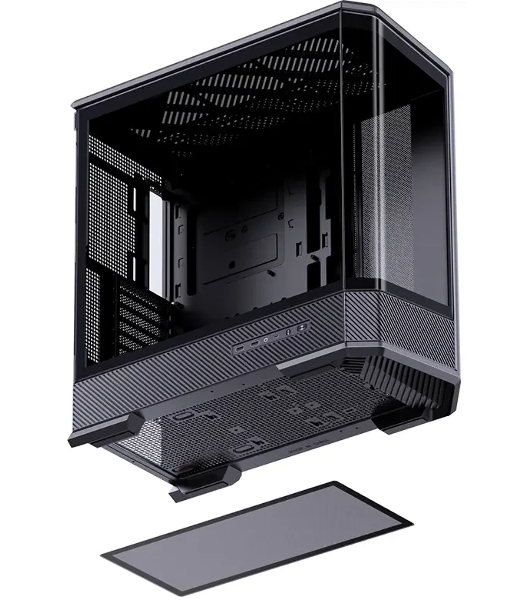 Корпус Jonsbo D400 Black, Midi-Tower, чёрный