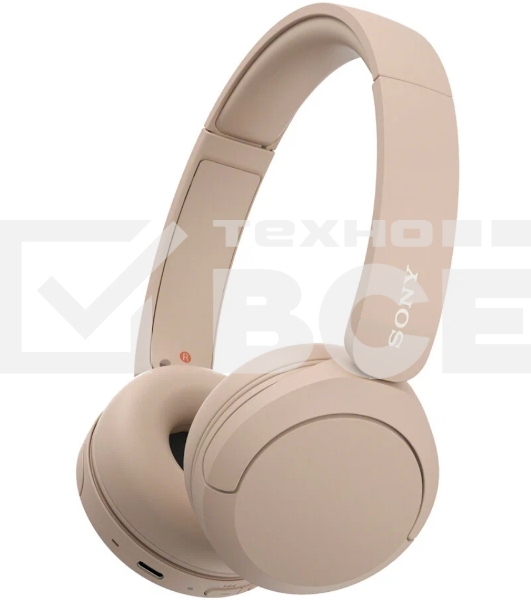 Гарнитура SONY WH-CH520CZ BEIGE Bluetooth