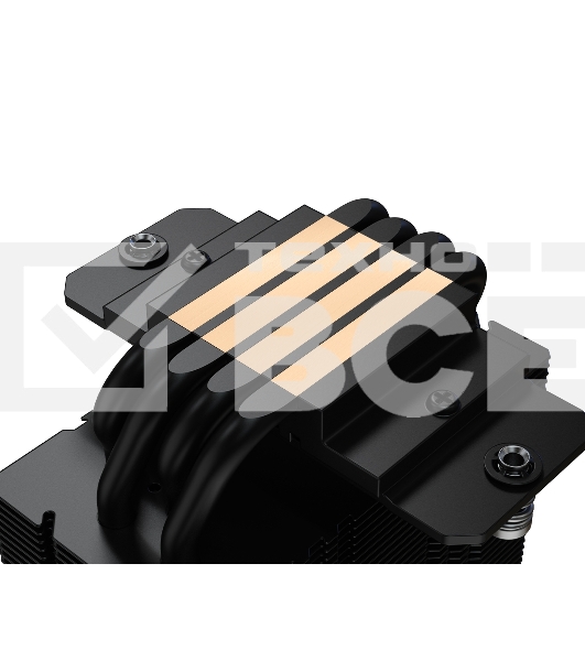Кулер ID-Cooling Frozn A400 черный 92мм алюминий+медь 2200rpm 25.8db 4-pin 180W 123мм