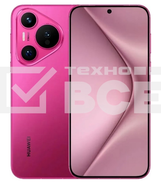 Смартфон Huawei Pura 70, 12/256Gb, розовый