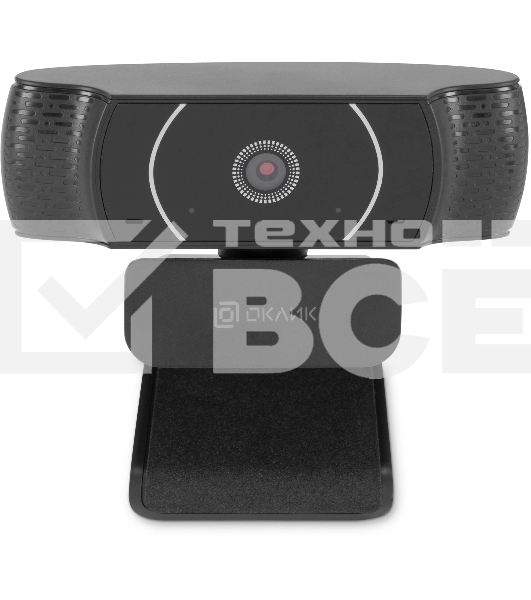 Камера Web Оклик OK-C016HD черный 1Mpix (1280x720) USB2.0 с микрофоном