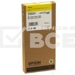 Картридж струйный Epson C13T692400 желтый (110 мл) для SureColor SC-T3000, SC-T3200, SC-T5000, SC-T5200, SC-T7000, SC-T7200, фото2