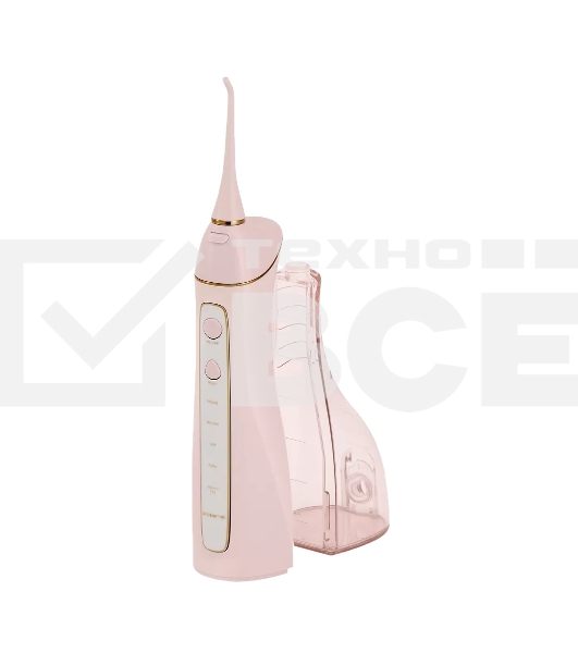 Ирригатор Polaris PWF 0201 портатив. импульсн. 5насад. розовый