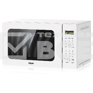 Микроволновая печь BBK 20MWS-767S/W белый, 20 л, 700 Вт, переключатели - сенсорные