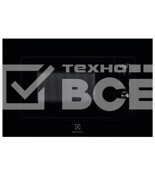 Микроволновая печь встраиваемая Electrolux LMS2203EMK черный, 20 л, 700 Вт, переключатели - поворотный механизм/кнопки