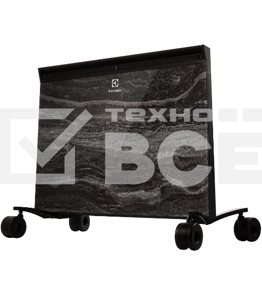 Конвектор Electrolux ECH/BMI-1500 Marble + шасси EFB/M серый, 1500 Вт, 20 м2, электронный термостат