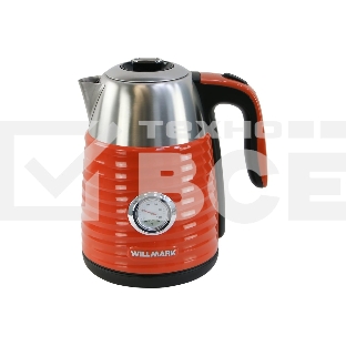 Чайник электрический Willmark WEK-1738PST терракот, 1,7л, 2200Вт