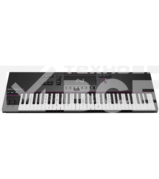 Клавиатура MIDI [29852] Native Instruments [Kontrol S61 Mk3] 61 клавиша, полувзвешенные, чувствительны к скорости нажатия с послекасанием, дисплей, 8 энкодеров, колеса высоты тона и модуляции, 4 входа для педалей, MIDI вход/выход