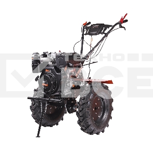 Мотоблок дизельный PATRIOT BOSTON 12DE  12 л,с; эл. Стартер: 12V; фрезы: 1350 mm; коробка передач 2 вперед+ 1 назад