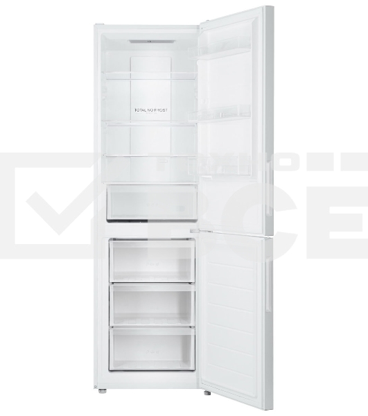 Холодильник Haier CEF535AWD белый, двухкамерный, 241/105л, морозилка снизу, No Frost