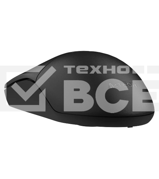 Мышь проводная A4Tech OP-330S черный, 1200 dpi, USB, кнопки - 3