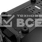 Компьютерный корпус без блока питания Case HSPD M540, Mesh Mid Tower, черный, TG, 0.45 SPCC, no fans, ATX, mATX, mITX, 160/300/150мм, 2x2.5