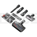 Моющий пылесос BQ VCA1005W Gray. BQ-VCA1005W Aqua Pro/Premium/Мощный инвенторный мотор генерирует мощность всасывания до 220 Вт/IQ Power пылесос автоматически определяет уровень загрязнения поверхности и регулирует мощность всасывания/яркая подсветка Lumi, фото3