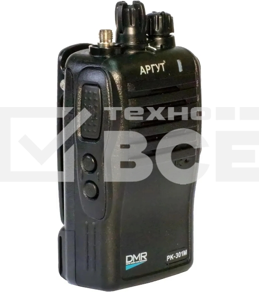Рация Аргут РК-301М VHF 16кан. до 22.20км компл.:1шт аккум. черный (RU51029)