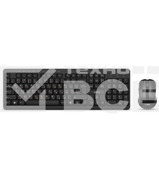 Комплект беспроводной SVEN KB-C3400W клавиатура+мышь