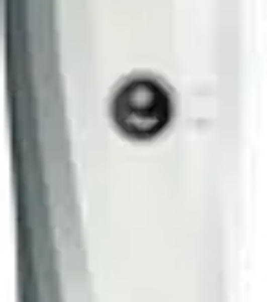 Фен-щетка Haier HHS-606 белый, 1200 Вт, ионизация, 38/64 мм