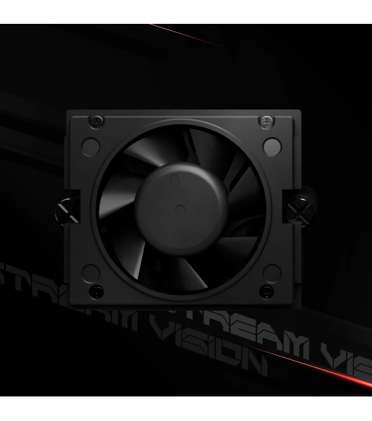 Система водяного охлаждения Thermalright Stream Vision 360 Soc-AM5/AM4/1200/1700/1851 черный 4-pin 28.1dB Al LCD Ret (S-VISION-360-BL)