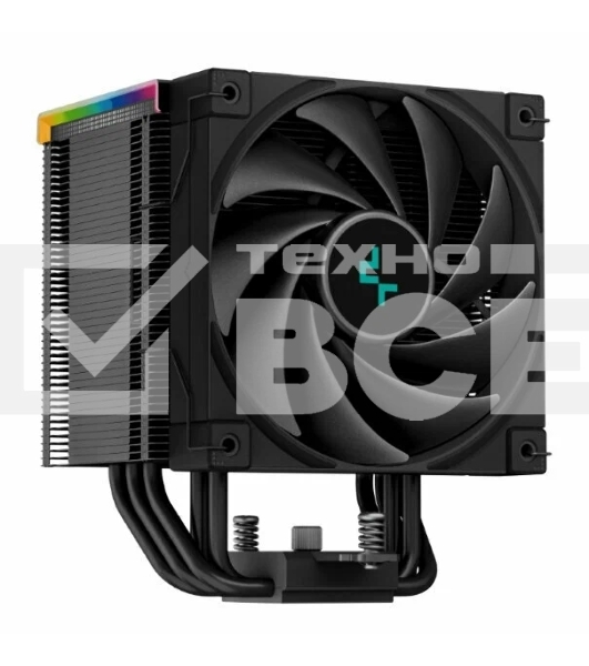 Кулер для процессора DEEPCOOL AK500 DIGITAL черный, 120 мм, алюминий/медь, 1850 об/мин, 28 дБ, 4 pin, 240 Вт, 160 мм
