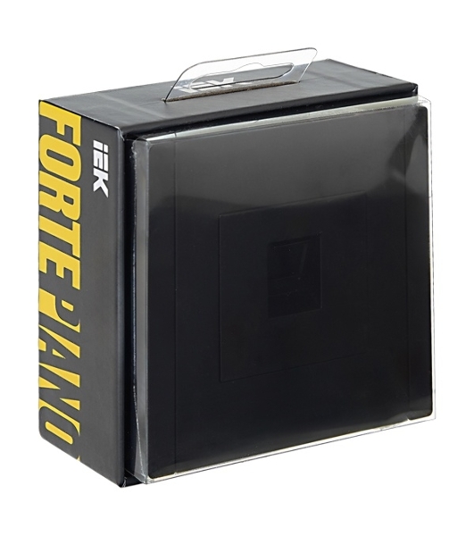 Розетка компьютерная RJ45 кат.6 IEK FORTE&PIANO FP131 черный
