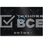 Газовая варочная поверхность Electrolux KGG953753K независимая, черный, фото 1