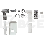 Мясорубка электрическая JVC JK-MG124 2000 Вт, белый с серым, фото3