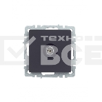 Розетка TV оконечная IEK BRITE РТВ11-0-БрГ графит, фото4