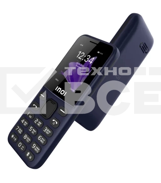 Мобильный телефон INOI 140 Classic Lite 4G синий
