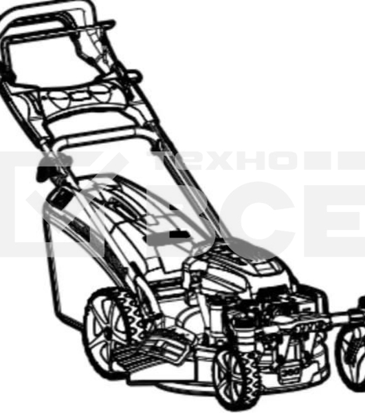 Газонокосилка роторная Champion LMZ5130/2 3000Вт